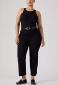 Jeans Ribcage Ankle Noir Sprout Levi's