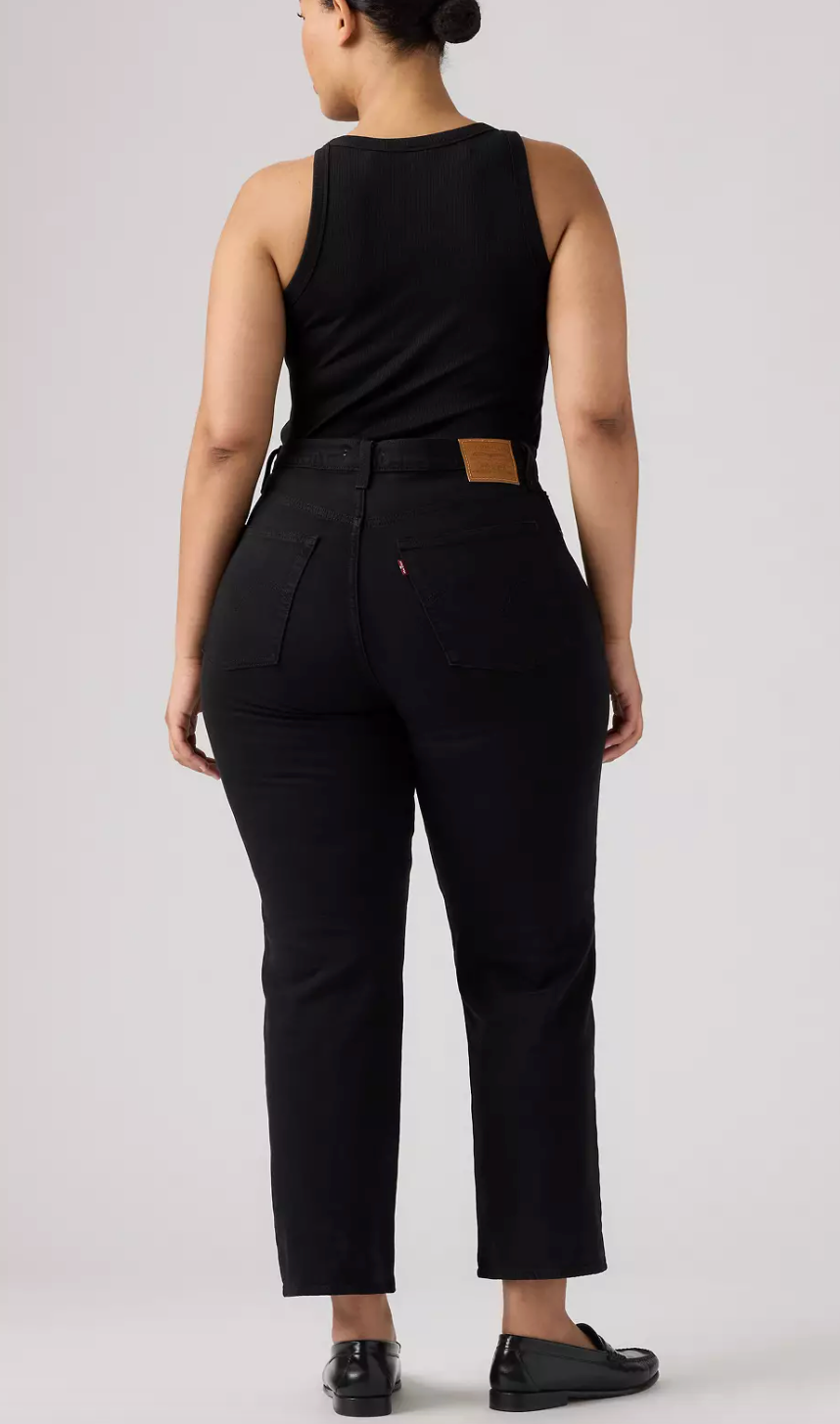 Jeans Ribcage Ankle Noir Sprout Levi's