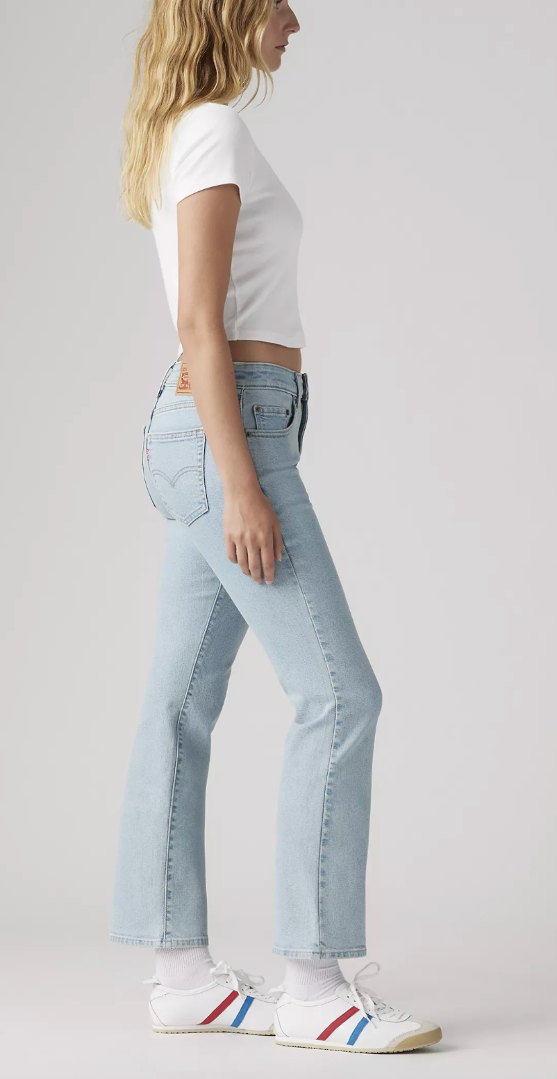 725 Kick Boot Struck By Lightning Clean Levi's Jeans