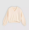 Levi's Ivory Vintage V Neck Top