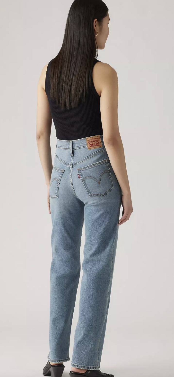 Levi's Ribcage Full Length Jeans Ringing Bells