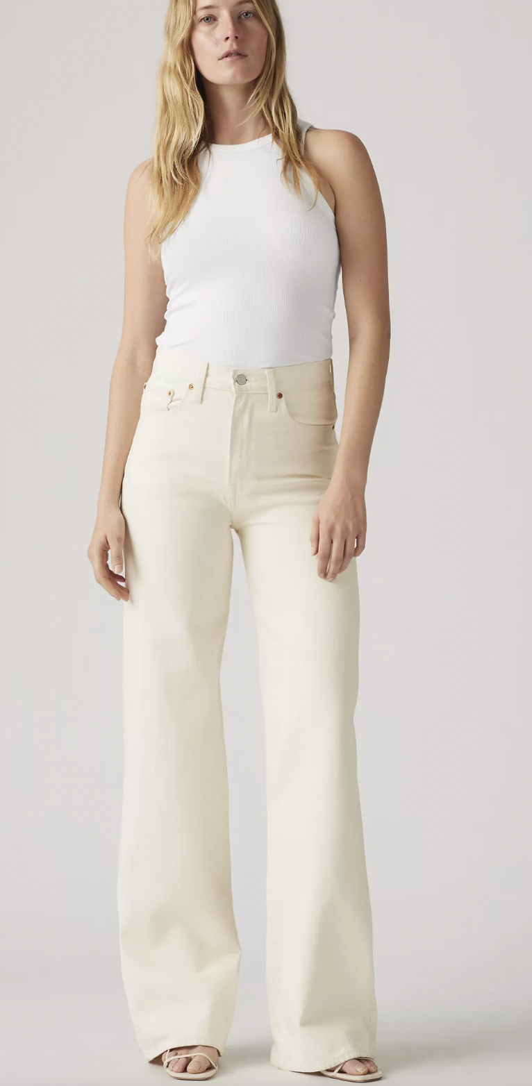 Levi's Ribcage Wide Leg Barely Freezing Jeans