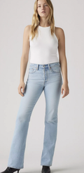 Levi's Wedgie Boot Jeans Blasted Stone Clean