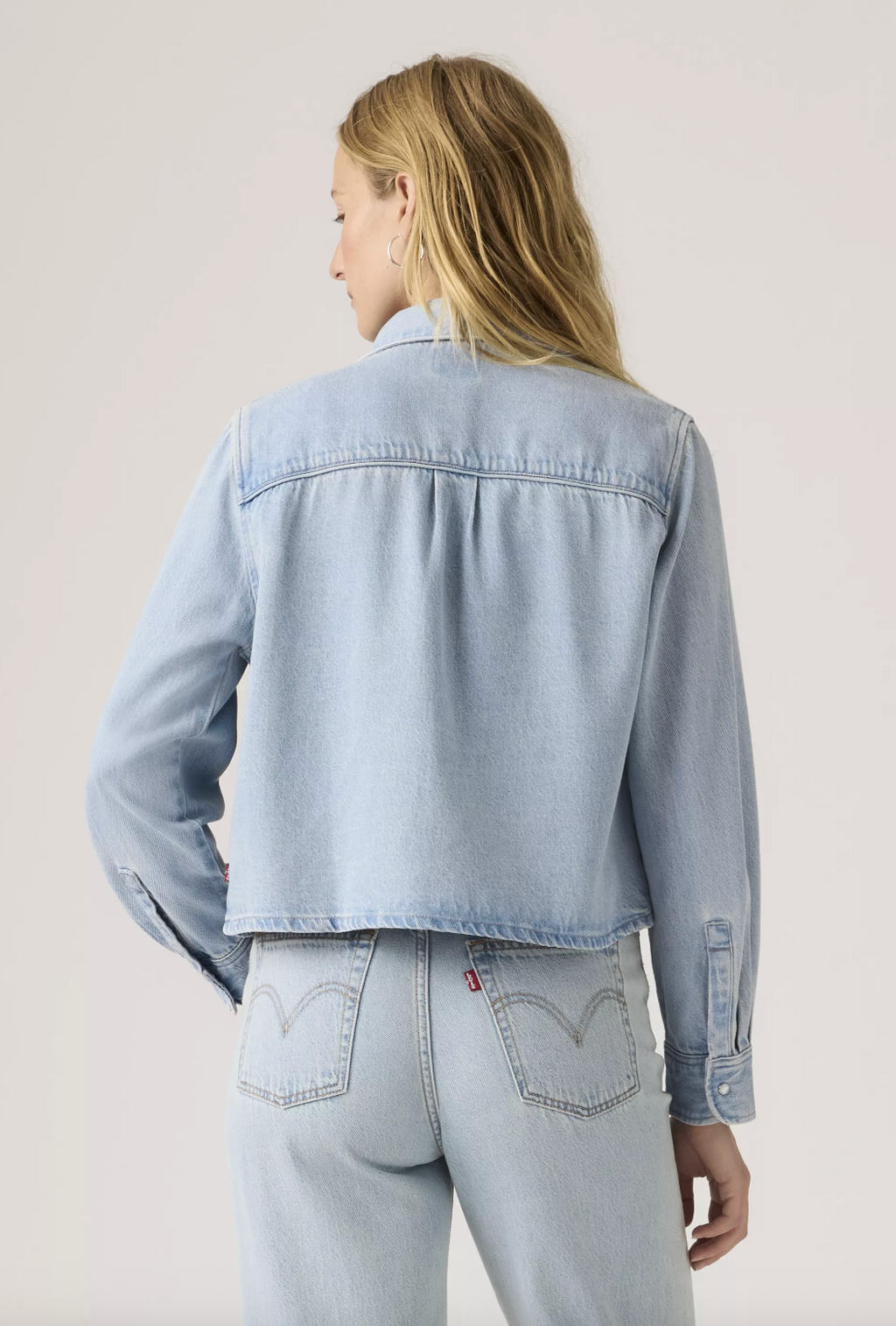 Logan Tencel Shacket Blasted Stone Levi's Shirt