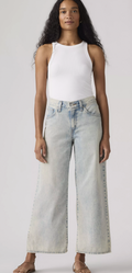 Levi's A Little Hazy Middy Wide Leg Ankle Jeans
