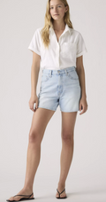 Short Cinch Mid-Thigh Abraided Art Levi's