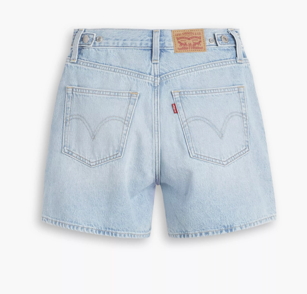 Short Cinch Mid-Thigh Abraided Art Levi's