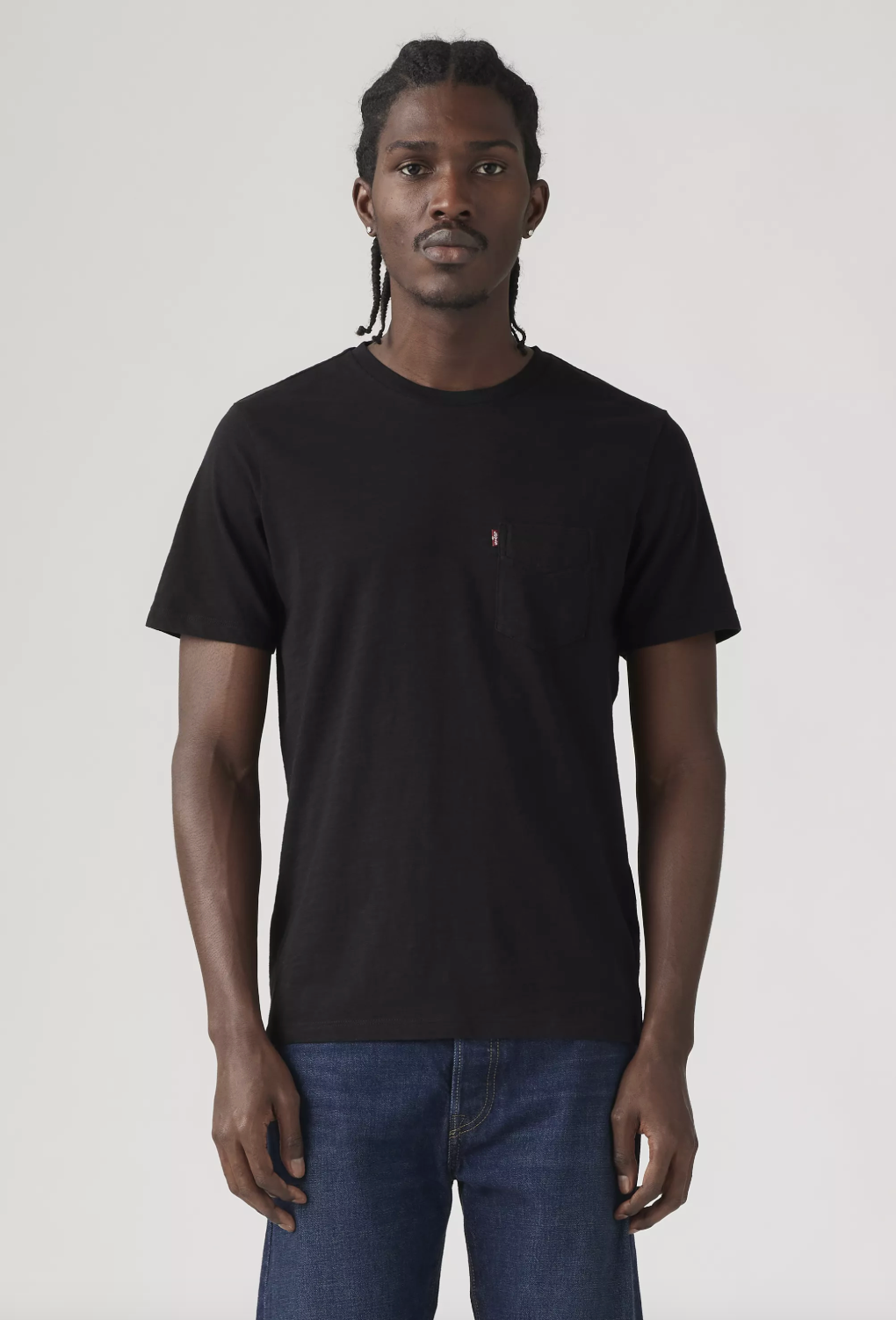 T-Shirt SS Classic Pocket Black Levi's