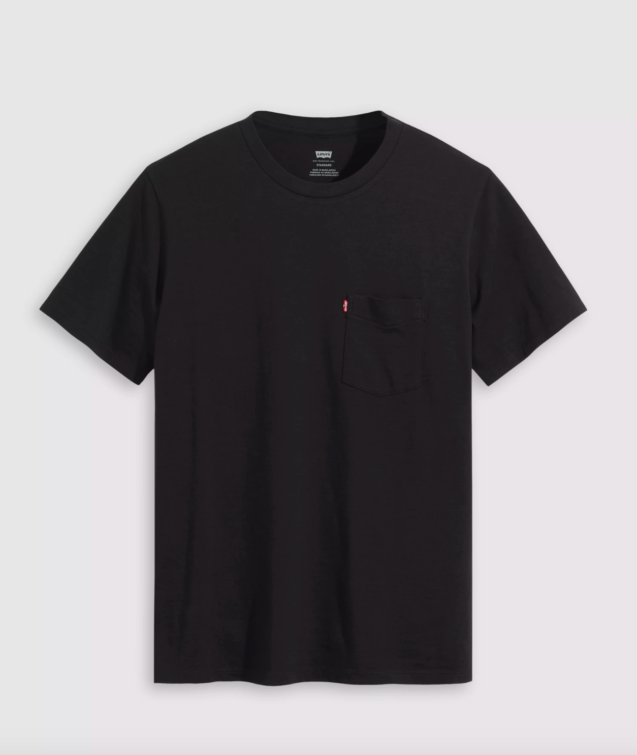 T-Shirt SS Classic Pocket Black Levi's