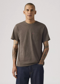 Levi's Maitake Brown Classic Pocket SS T-Shirt