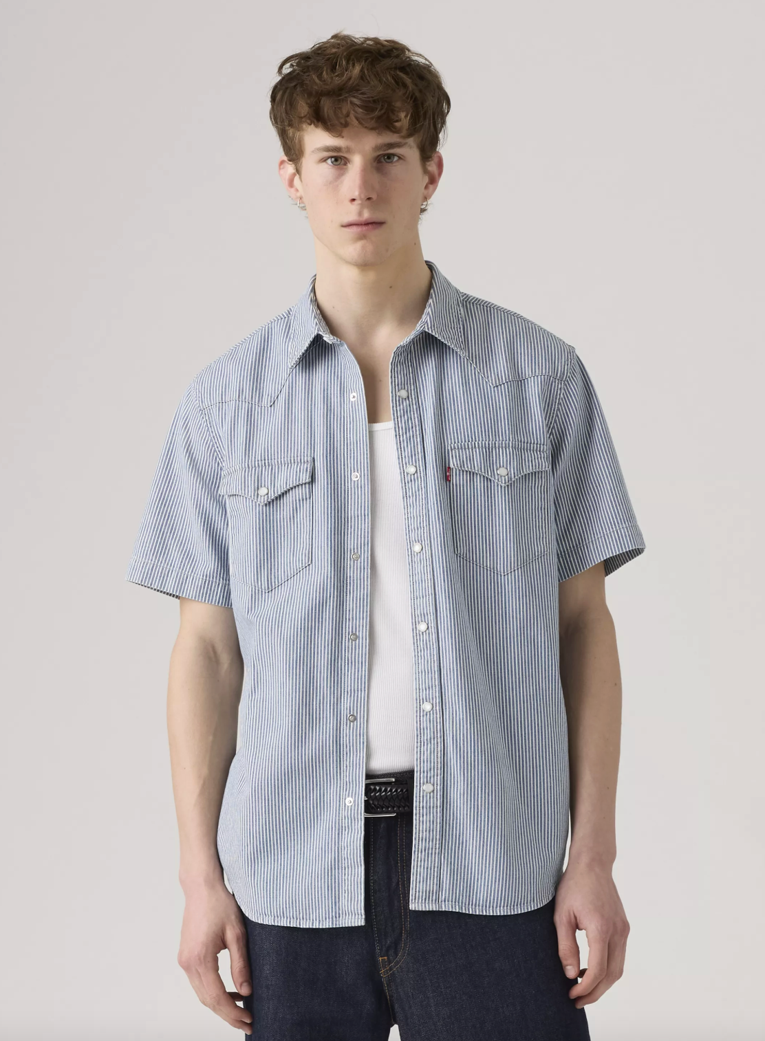 Levi's SS Classic Western Picadilly Stripes Shirt