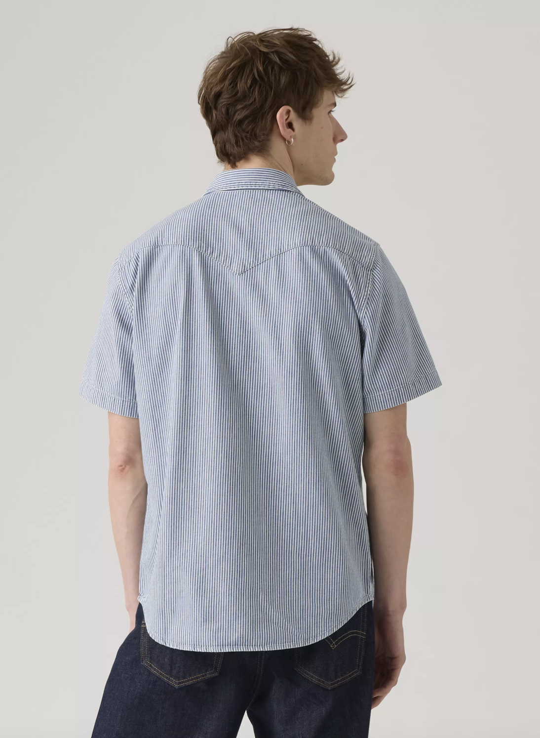 Levi's SS Classic Western Picadilly Stripes Shirt
