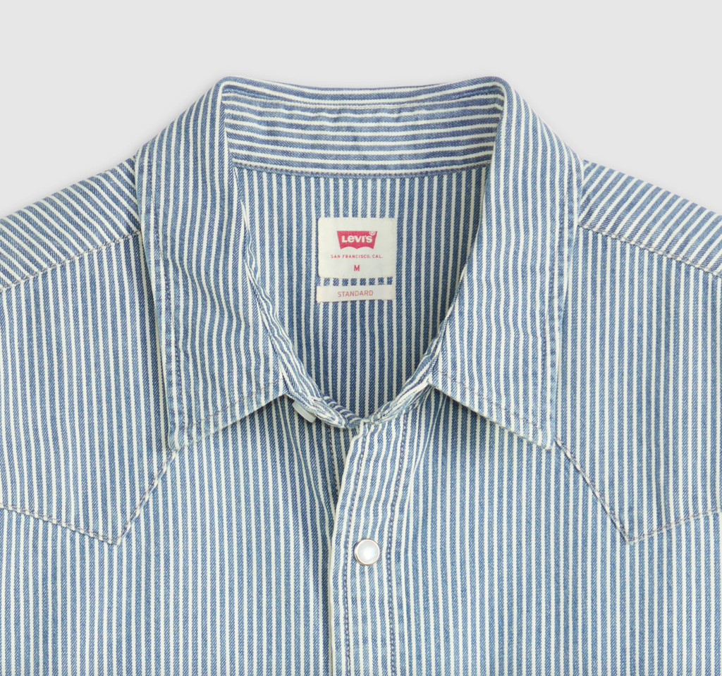 Levi's SS Classic Western Picadilly Stripes Shirt