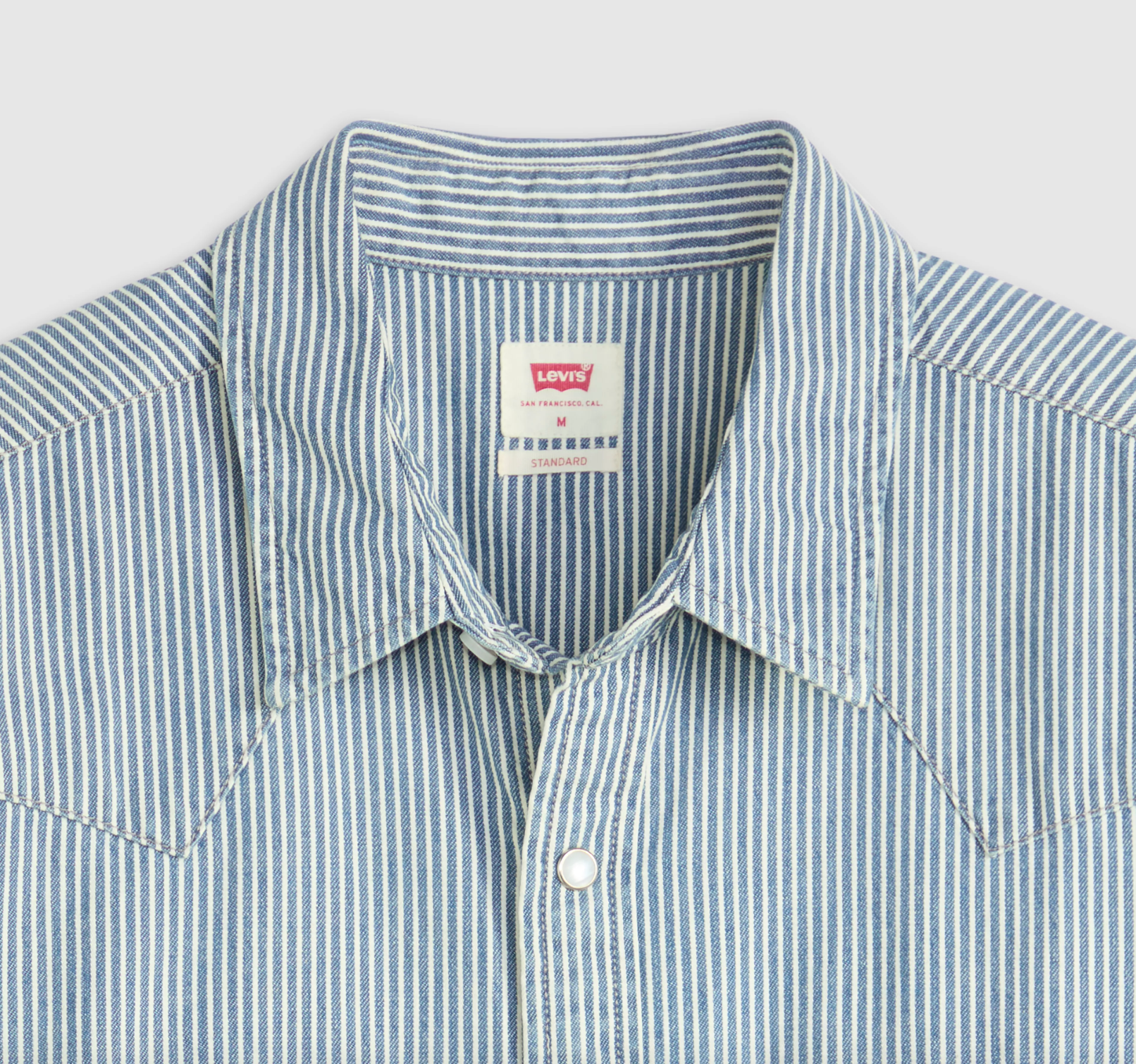 Levi's SS Classic Western Picadilly Stripes Shirt