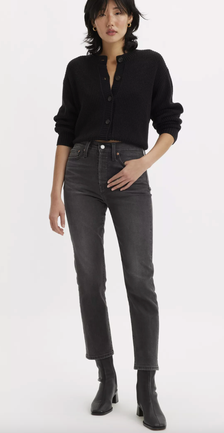 Levi's Wedgie Straight Leisure Time Tonight Jeans