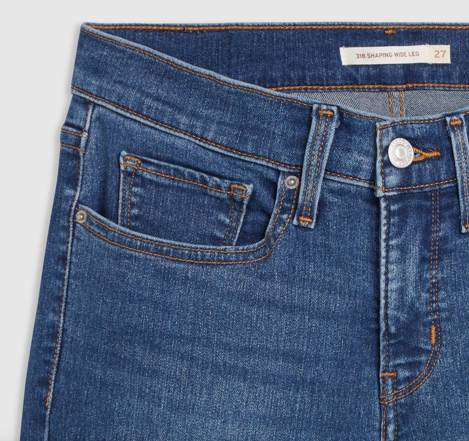 Levi's 318 Shaping Wide Clever Girl Jeans