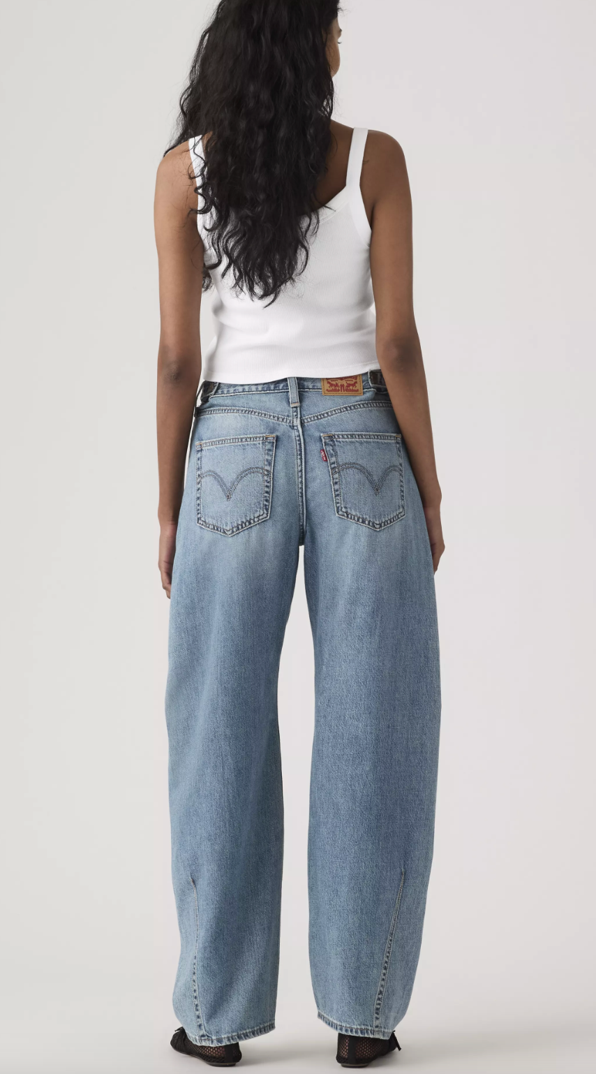 Levi's Cinch Barrel Lift Up Jeans