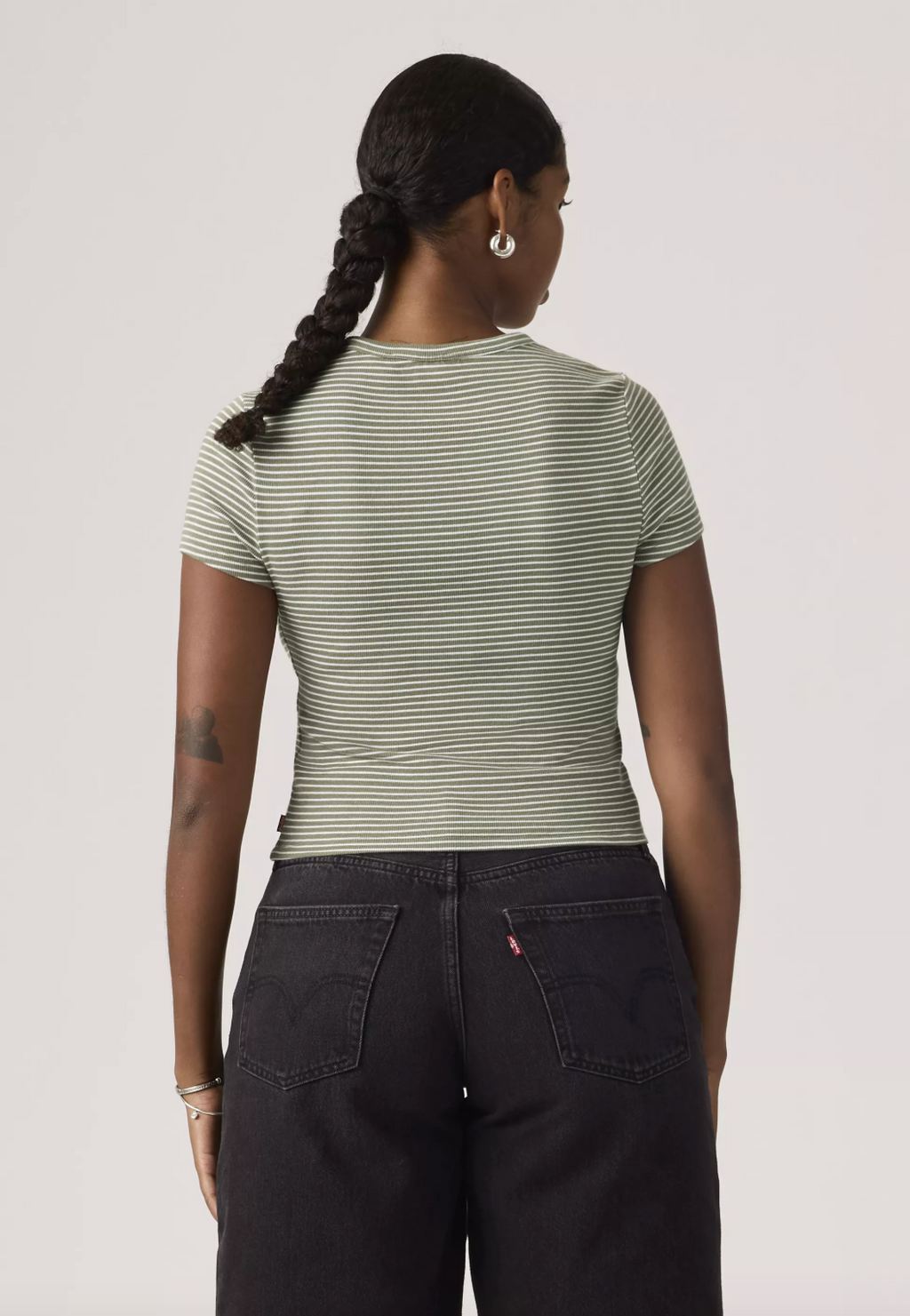 Levi's Green Hayes Cropped T-Shirt