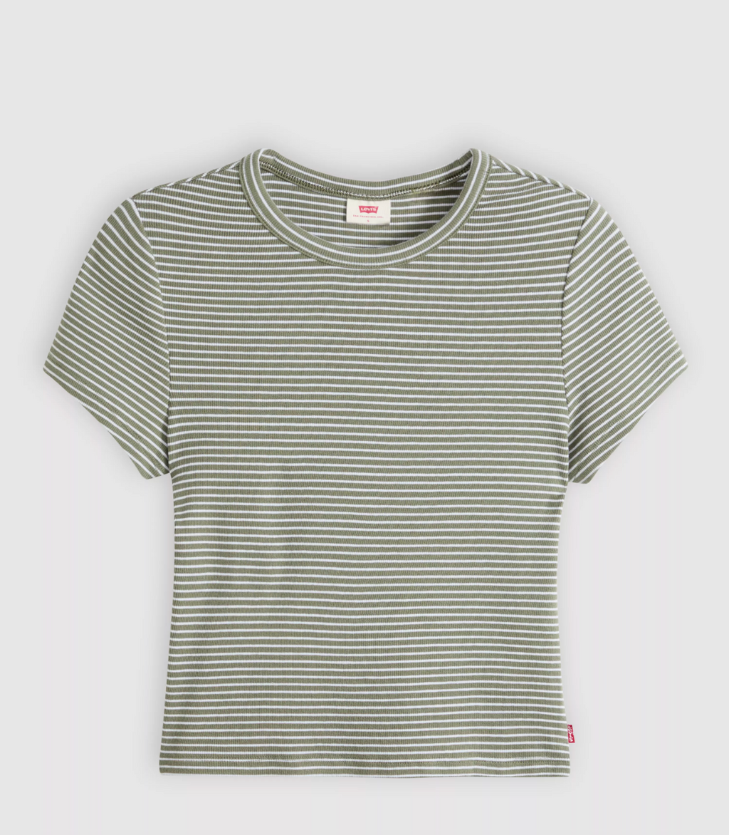 Levi's Green Hayes Cropped T-Shirt