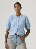 Pauline Pointelle Cardigan Levi's Blue