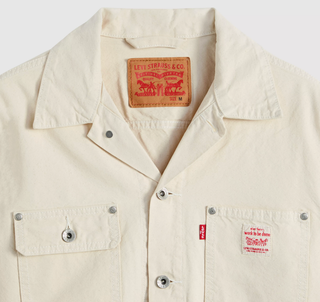 Veste Sunrise Trucker Undyed Ecru Levi's
