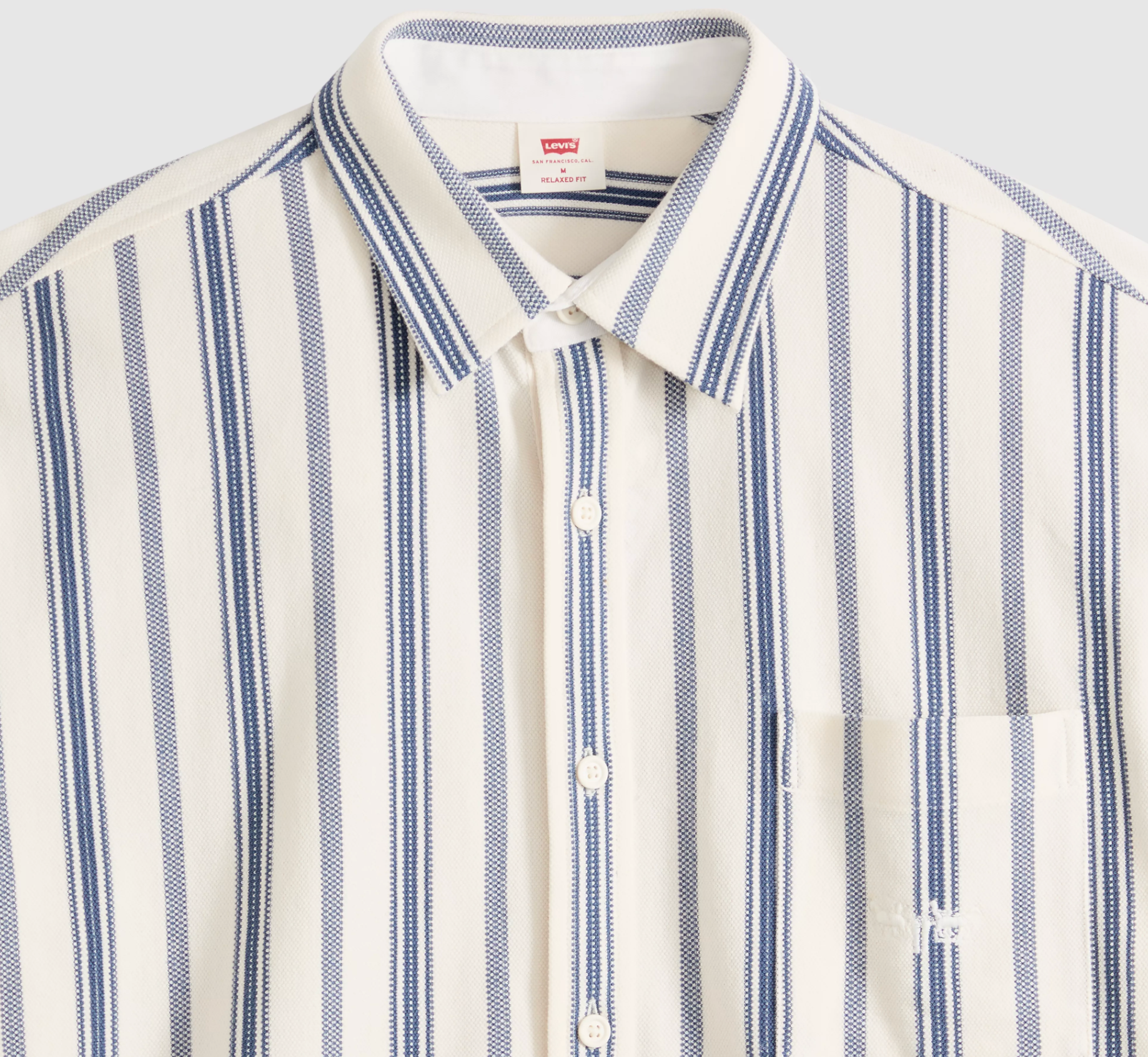Levi's SS Dawson Pique Leigh Stripe Shirt
