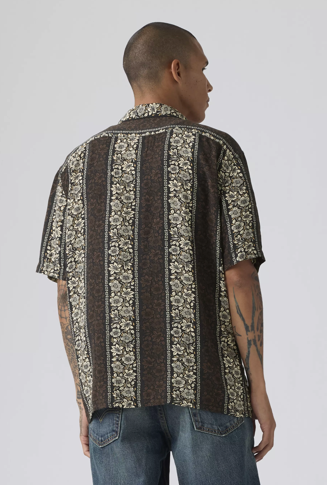 Chemise SS Classic Camper Milas Floral Stripe Levi's