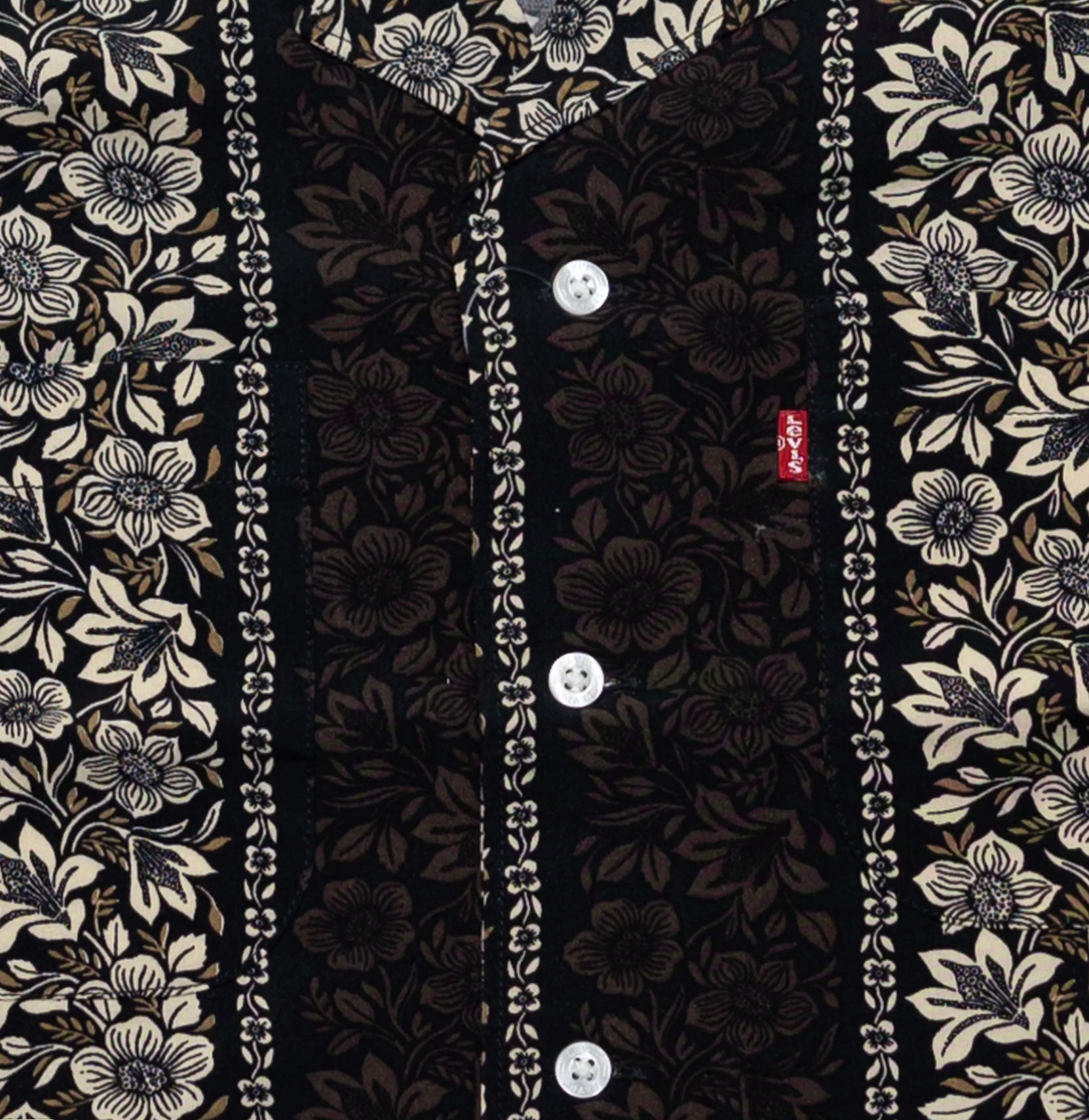 Chemise SS Classic Camper Milas Floral Stripe Levi's