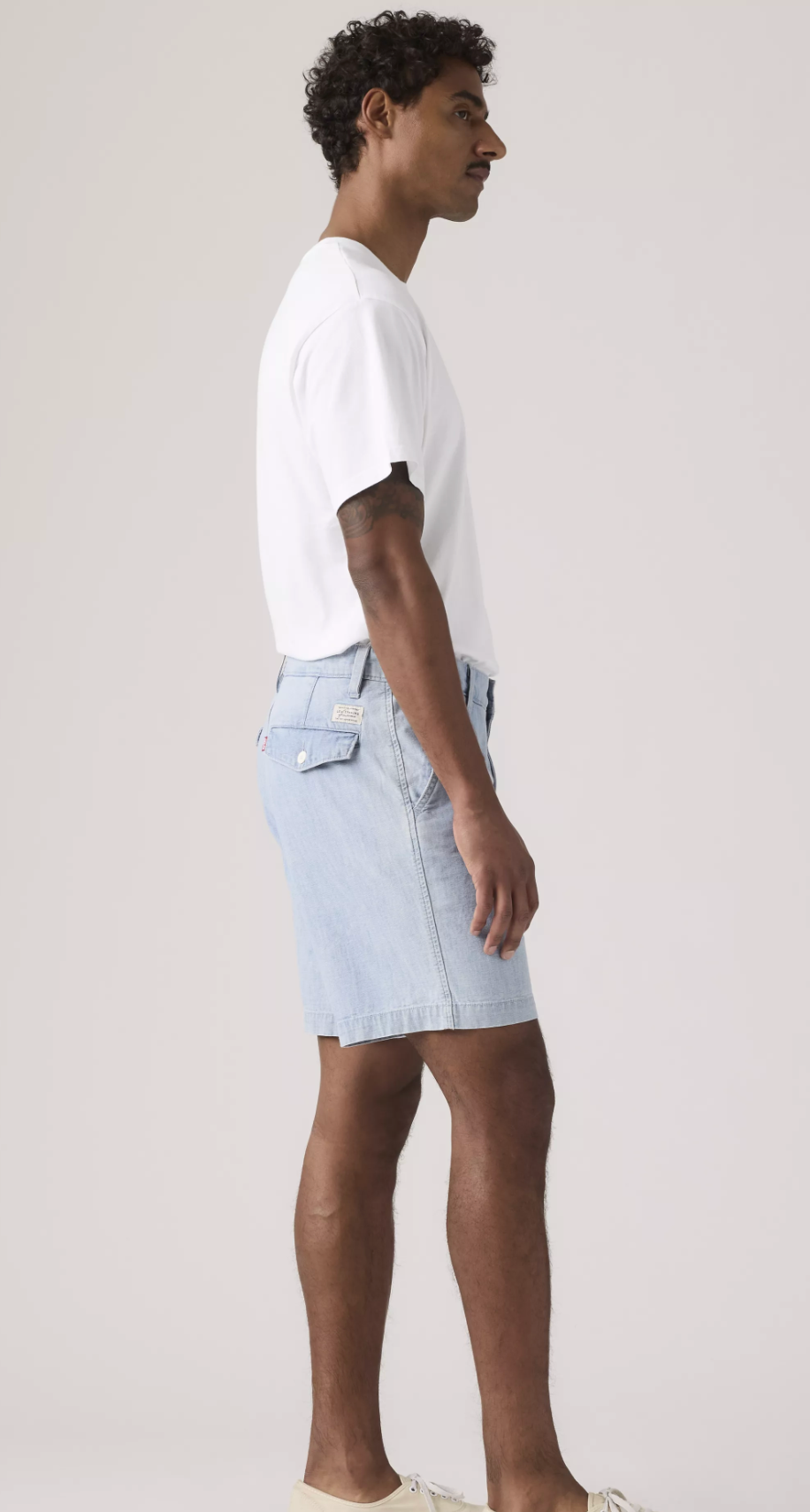 Short XX Authentic RLX Bleu Chambray Levi's