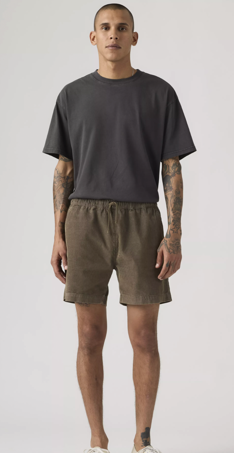Short Eazy Cord Brun Maitake Levi's