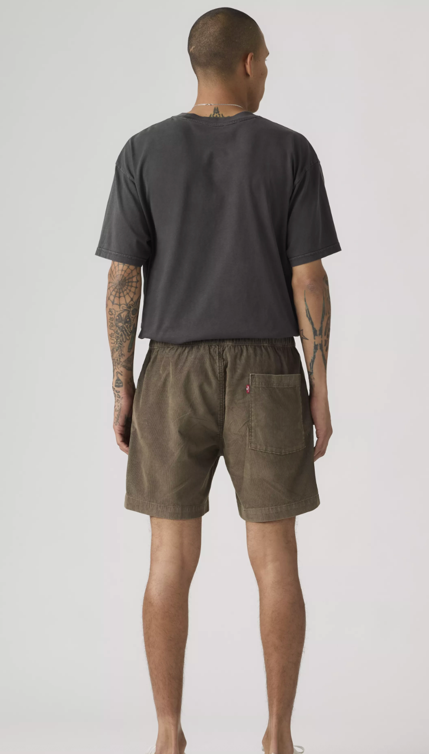 Short Eazy Cord Brun Maitake Levi's