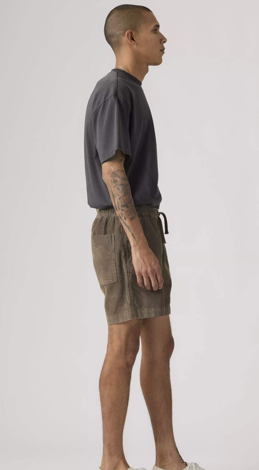 Short Eazy Cord Brun Maitake Levi's
