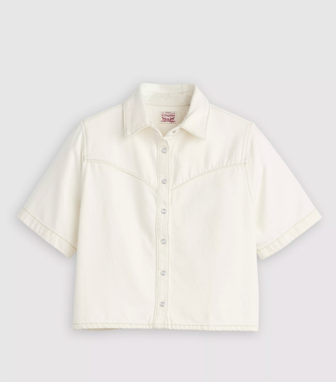 Chemise Logan SS Denim Ivoire Levi's