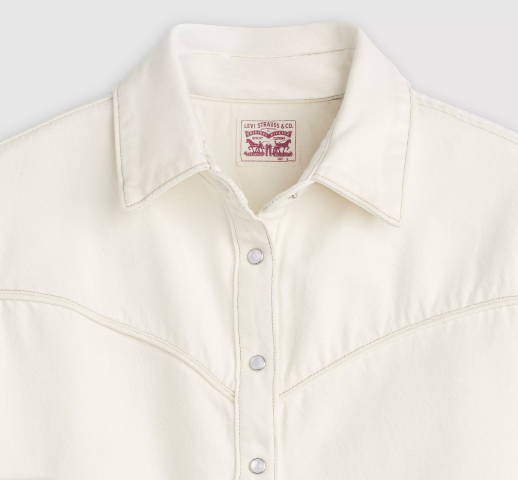 Chemise Logan SS Denim Ivoire Levi's