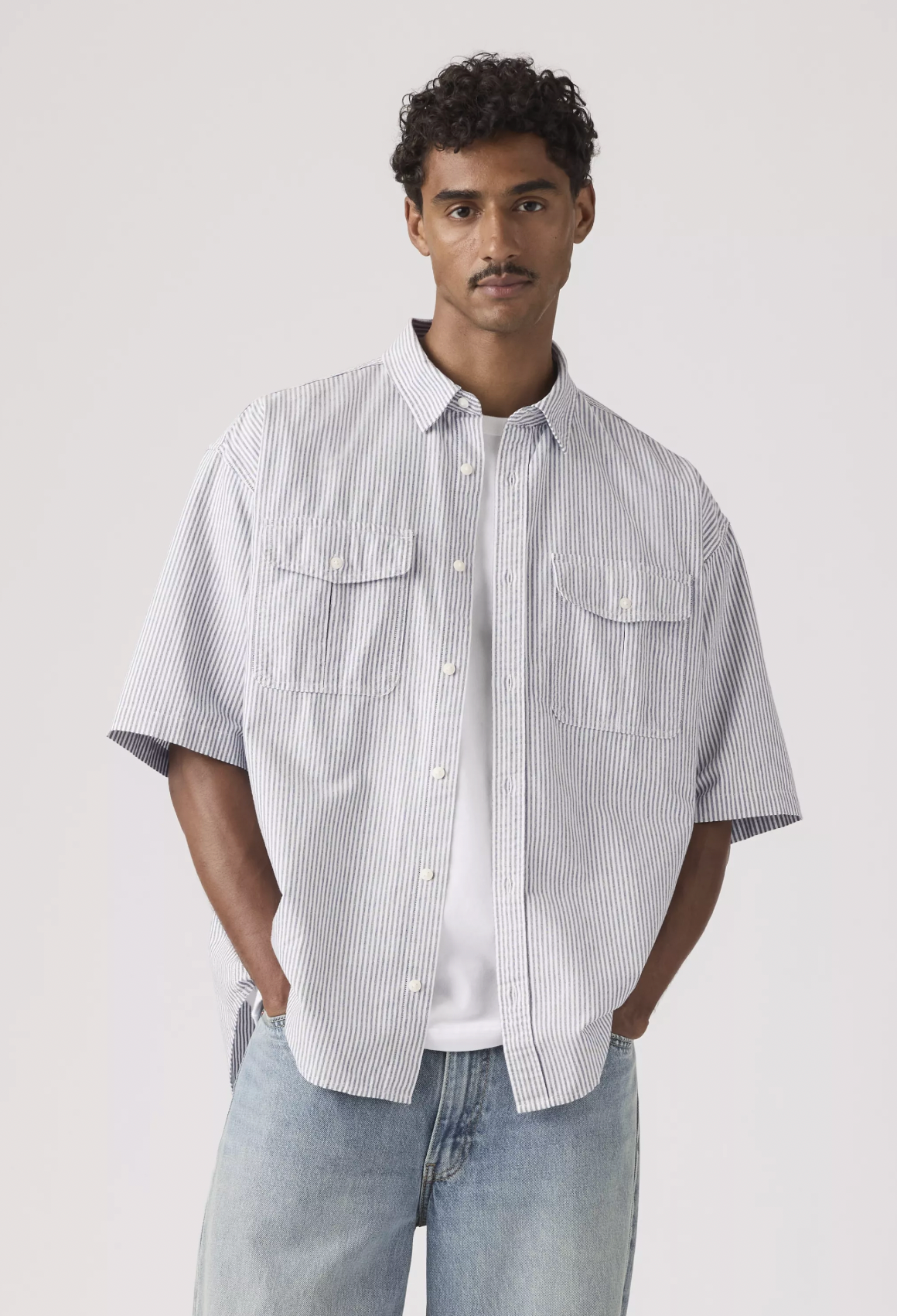 Chemise SS Pacifica Loose Faro Stripe Levi's