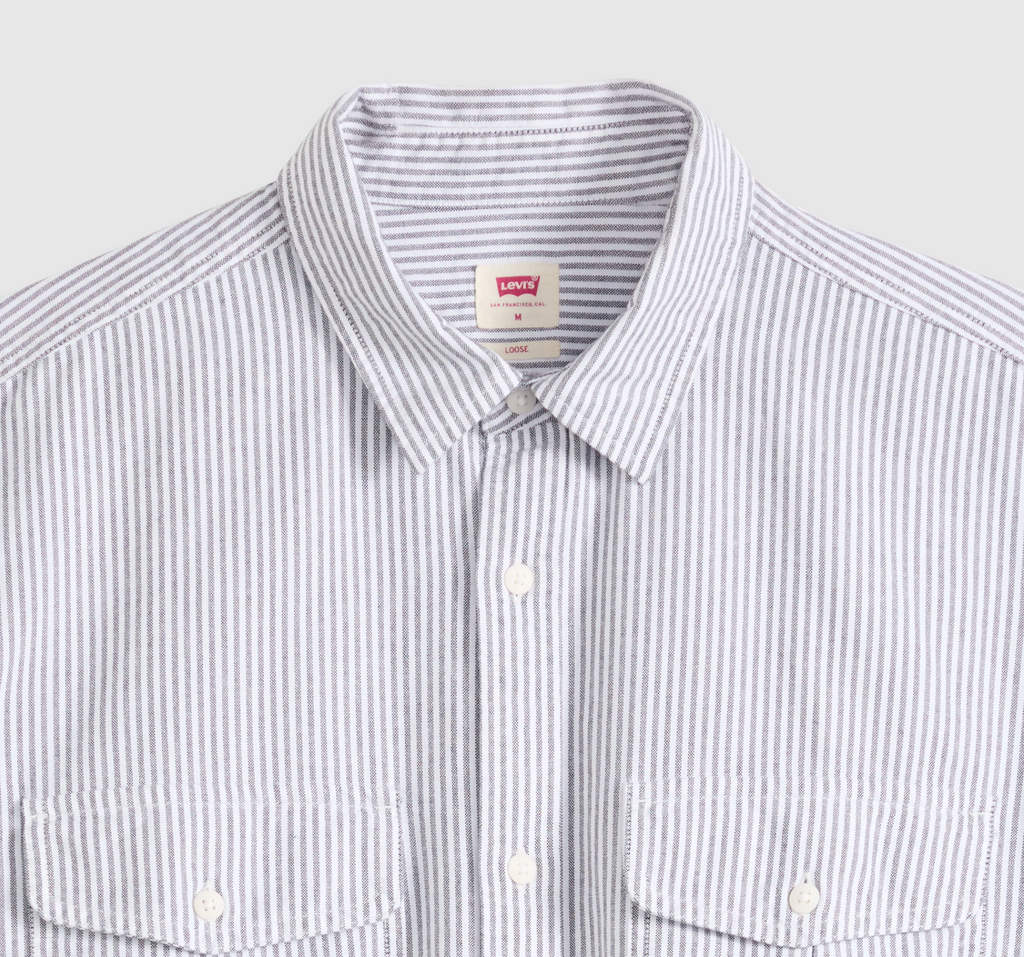 Levi's SS Pacifica Loose Faro Stripe Shirt