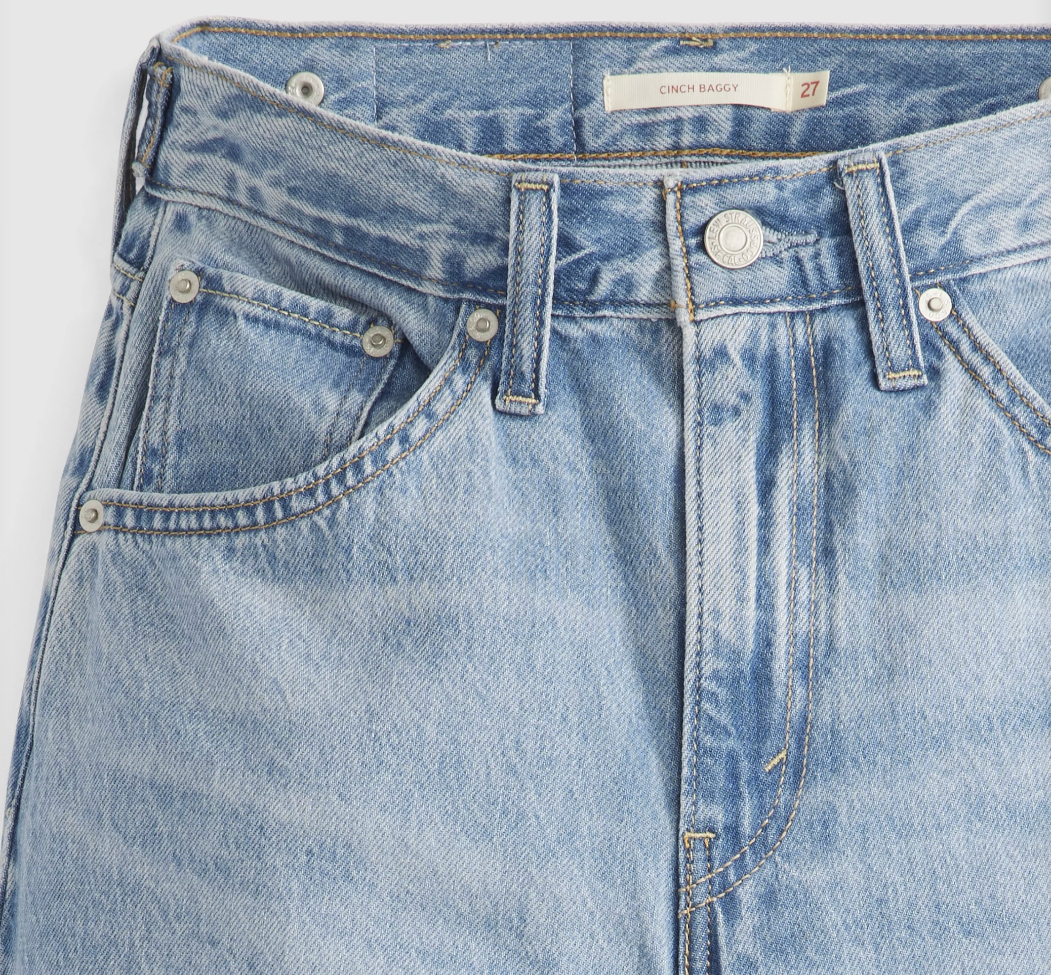 Levi's Cinch Baggy Invested Indigo Jeans