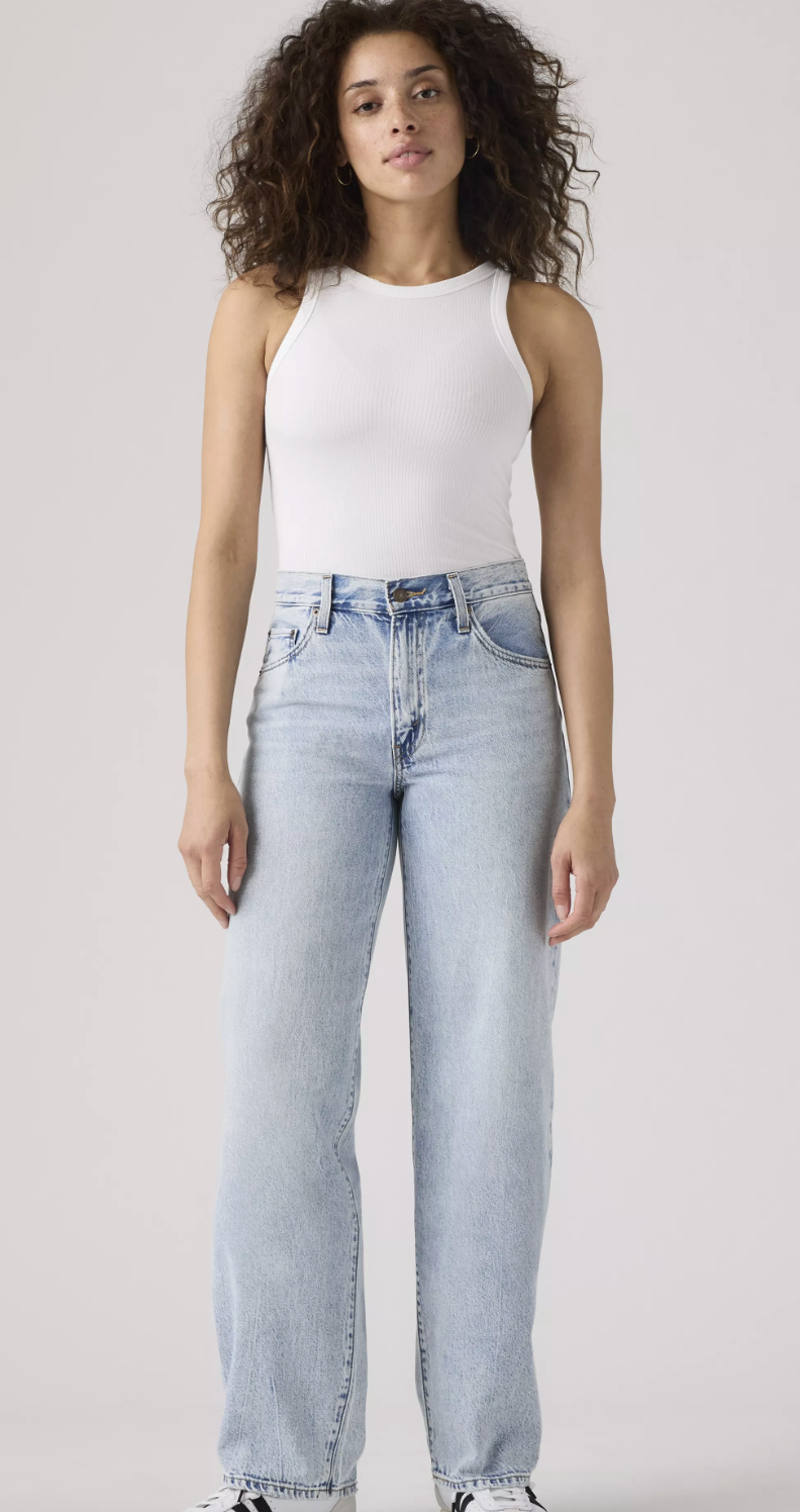 Levi's Baggy Dad Fan Flare Jeans
