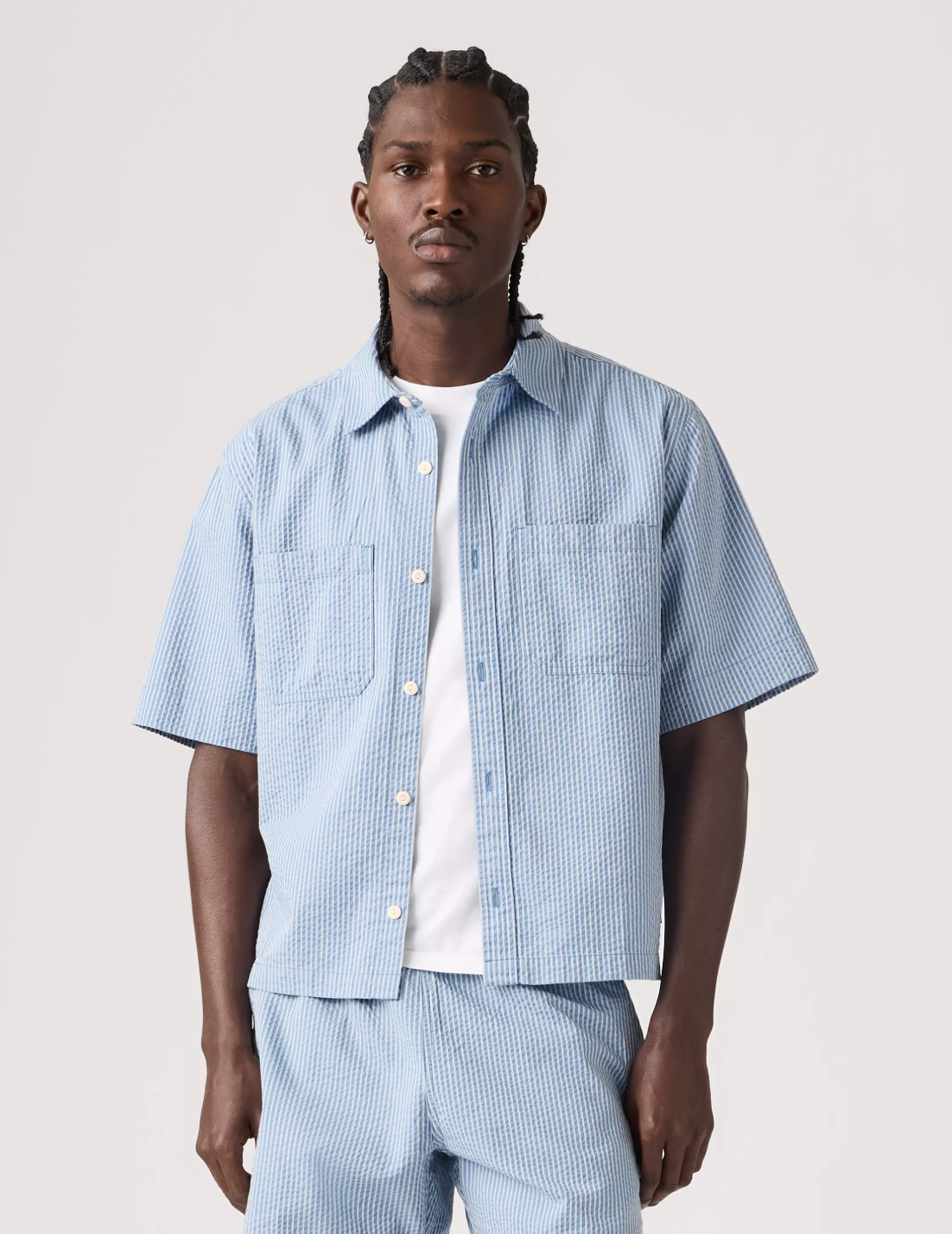 Chemise SS Mechanic Boxy Stravos Stripe Levi's