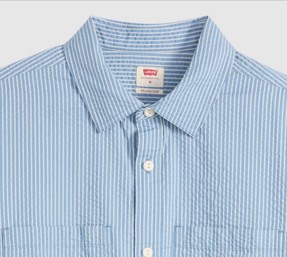 Chemise SS Mechanic Boxy Stravos Stripe Levi's