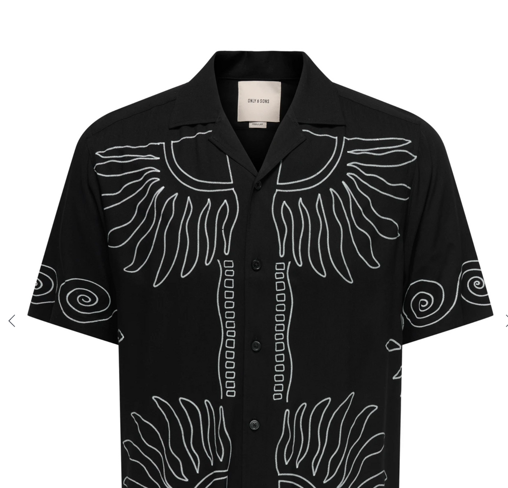 Shirt Wright SS Black Only & Sons