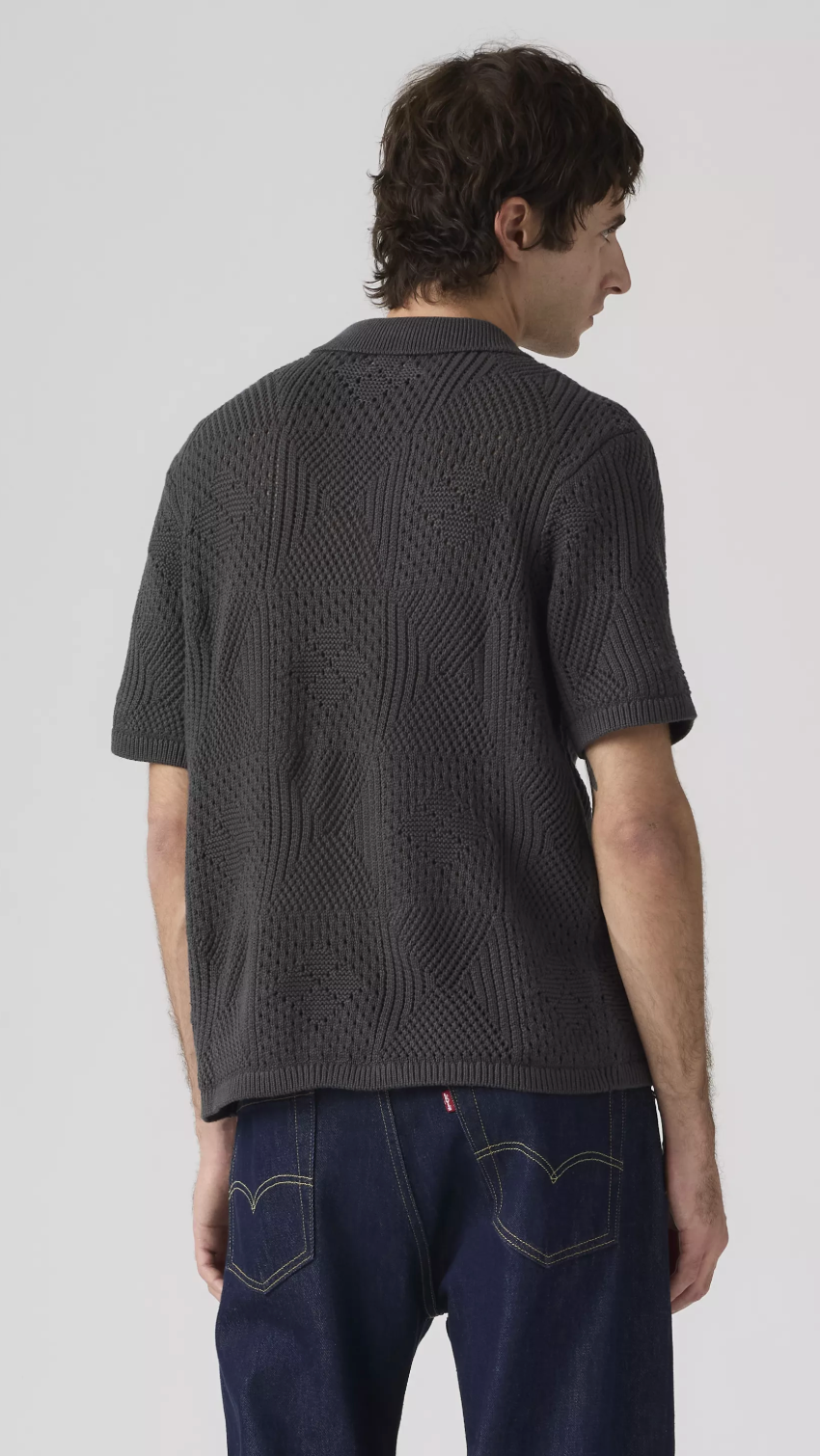 Chemise Sweater Camp Gris Foncé Levi's