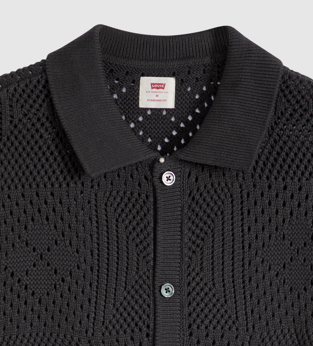 Chemise Sweater Camp Gris Foncé Levi's