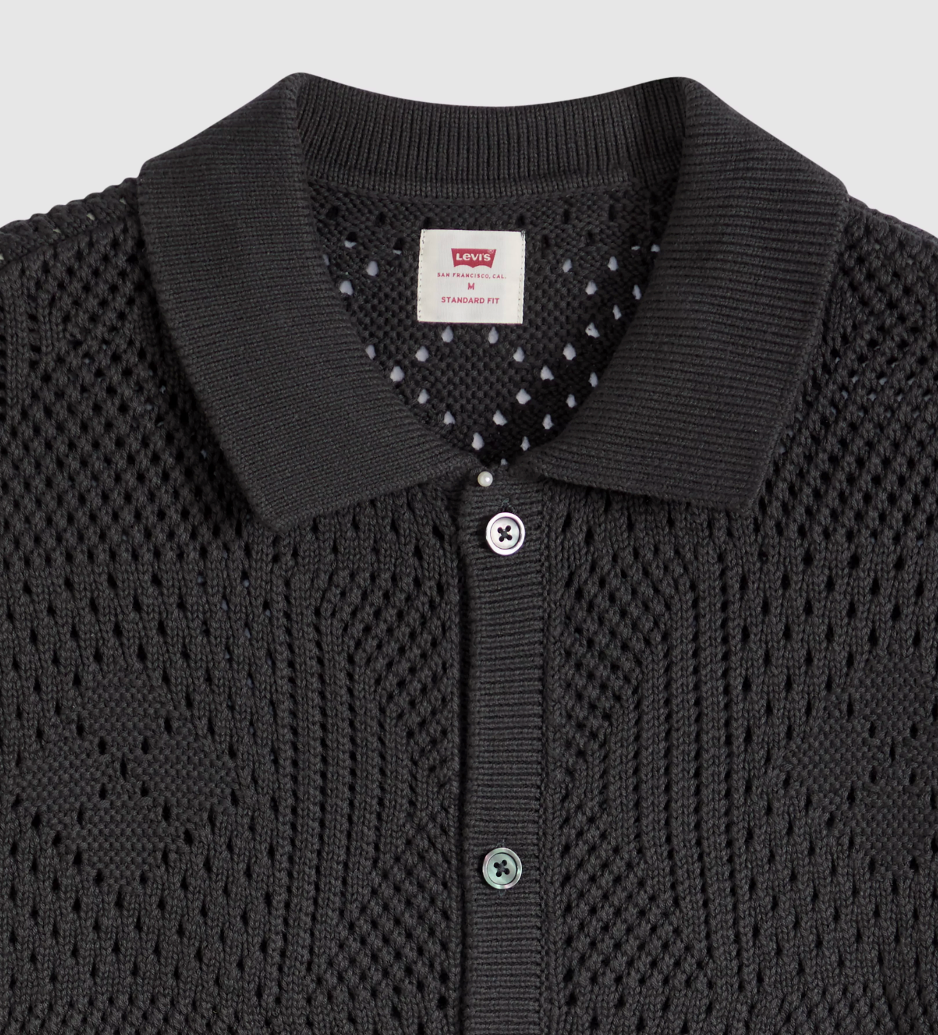 Chemise Sweater Camp Gris Foncé Levi's