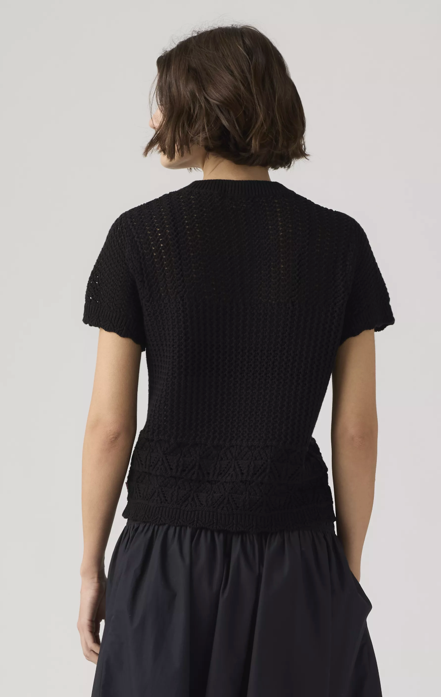Top Isabelle Crochet Black Levi's