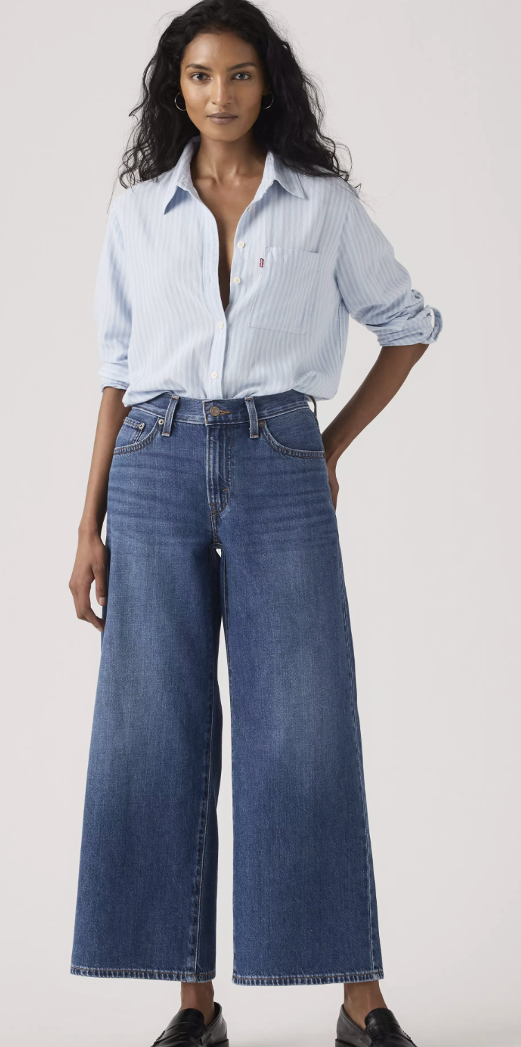 Jeans Middy Wide Leg Ankle Kiss Goodbye Levi's