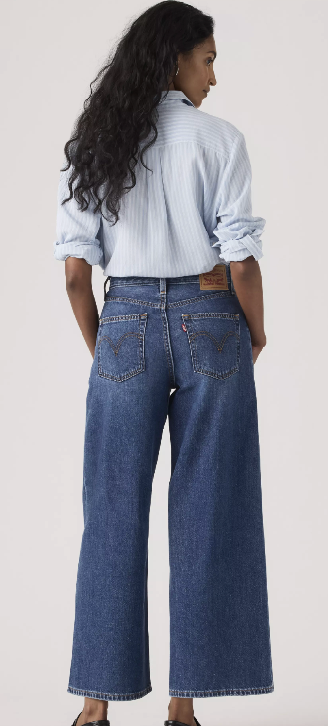 Jeans Middy Wide Leg Ankle Kiss Goodbye Levi's