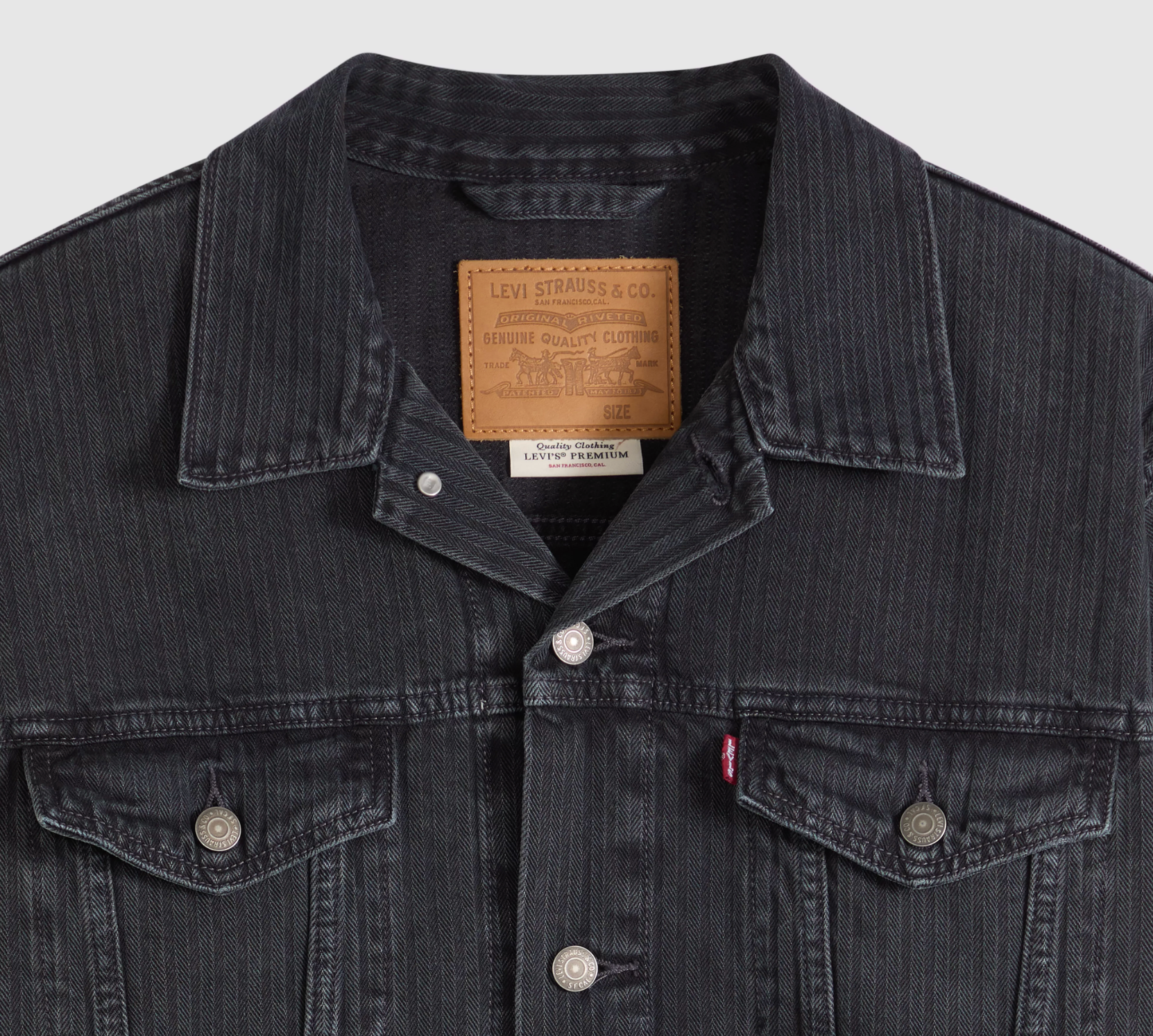 Levi's Relaxed Fit Onyx Badge Trucker Jacket