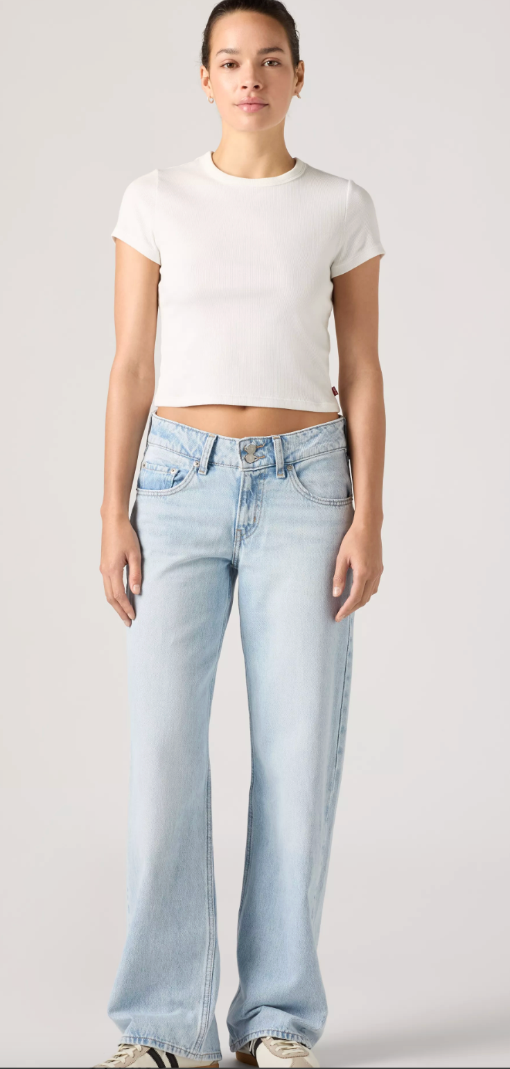 Jeans Superlow Loose Abraided Art Levi's