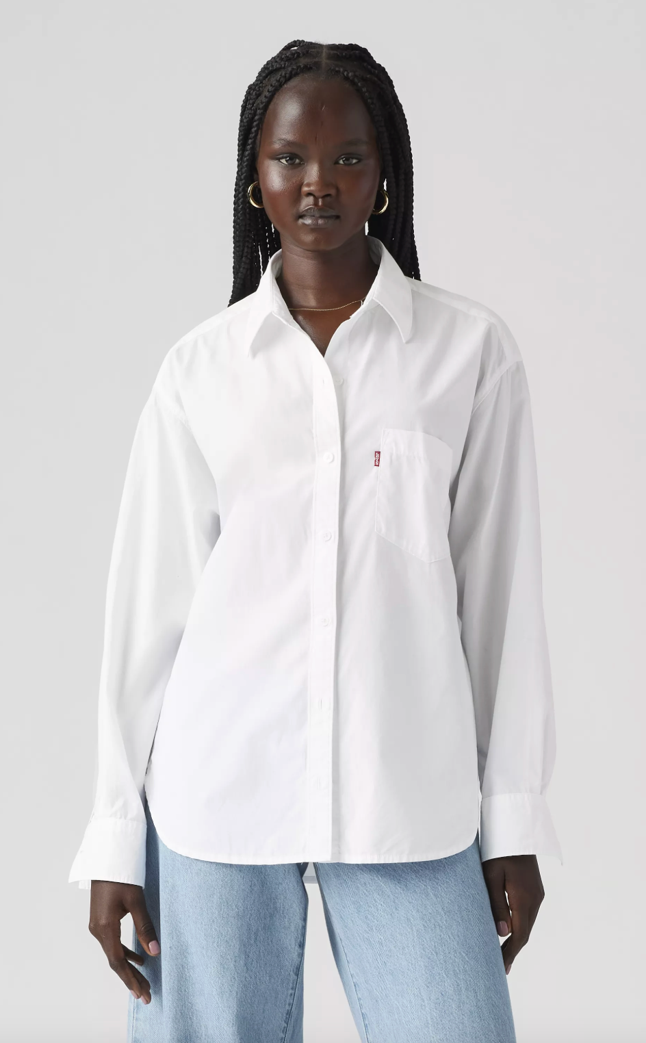 Chemise Harlie Boyfriend Blanche Levi's